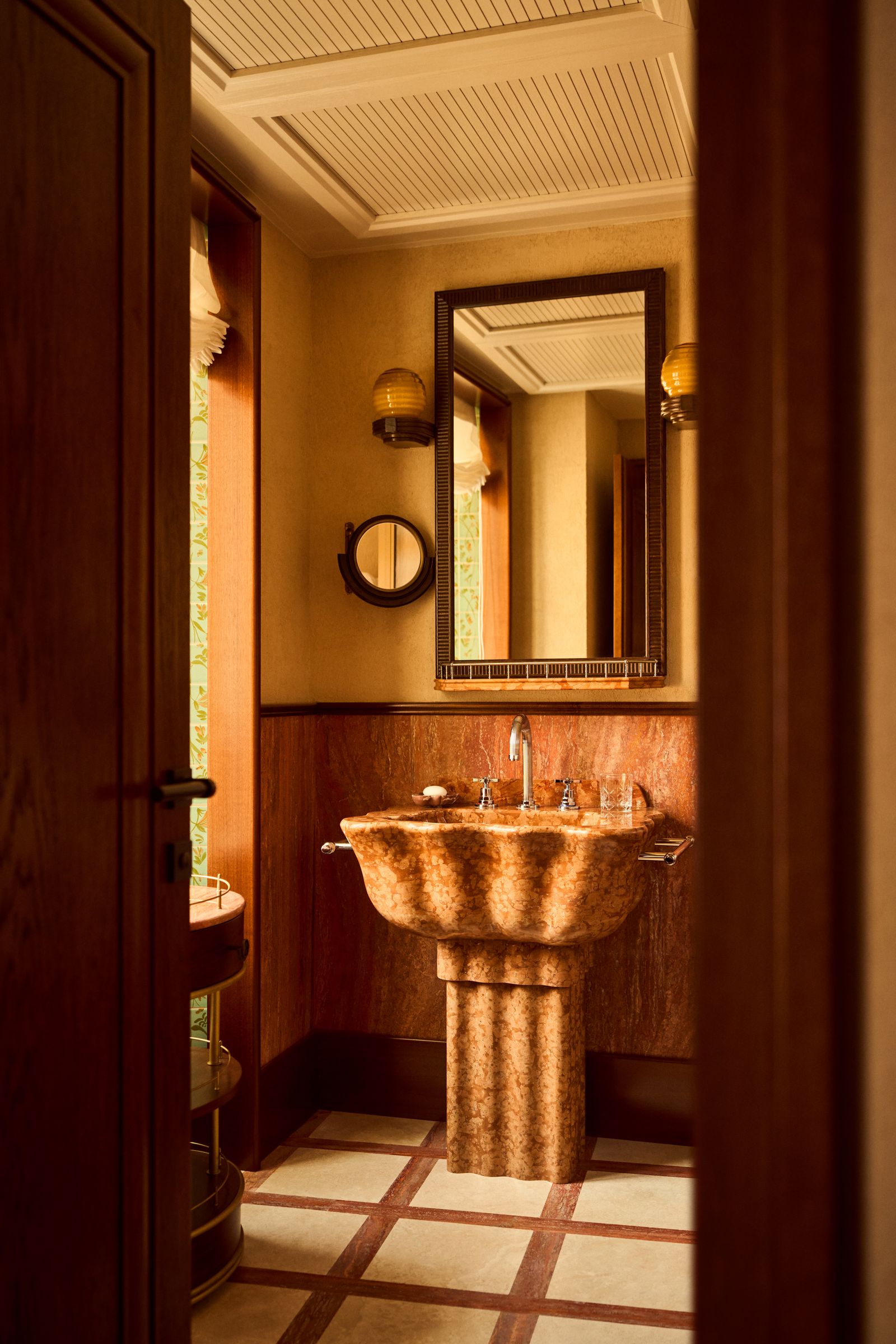 Best hotels in 2025 in the word. Orient express la minerva rome Indoors Interior Design Sink Sink Faucet Floor Lamp and...