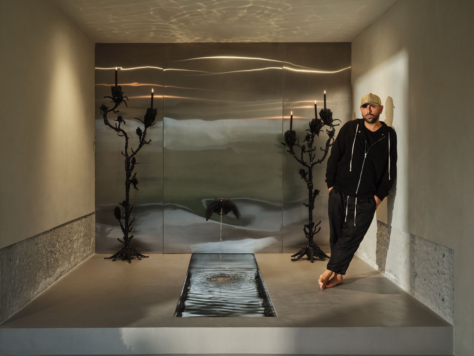 Roham Shamekh's Futuristic Home Is a Portal Between Art, Architecture and Spirit