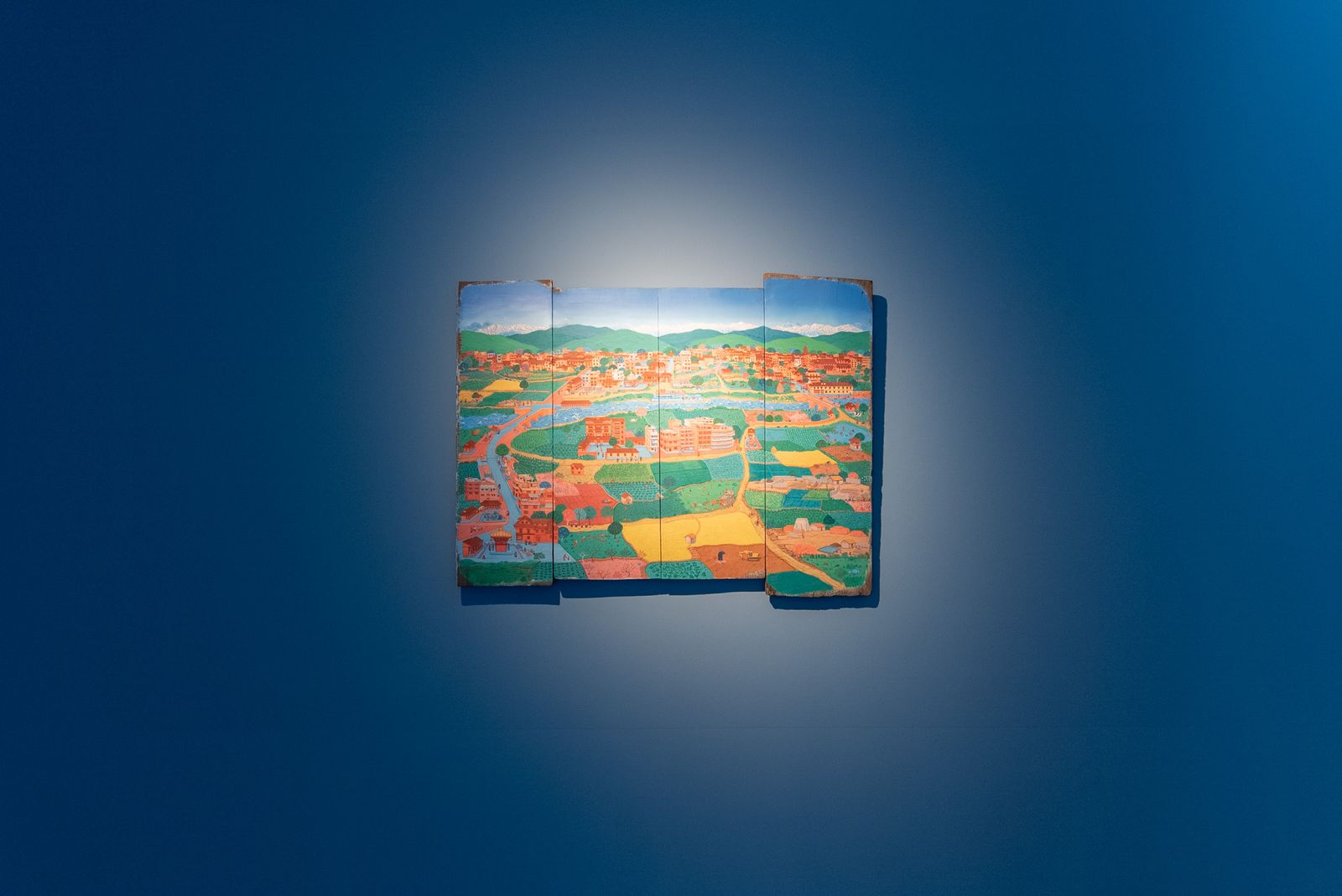 Image may contain Art Painting and Map