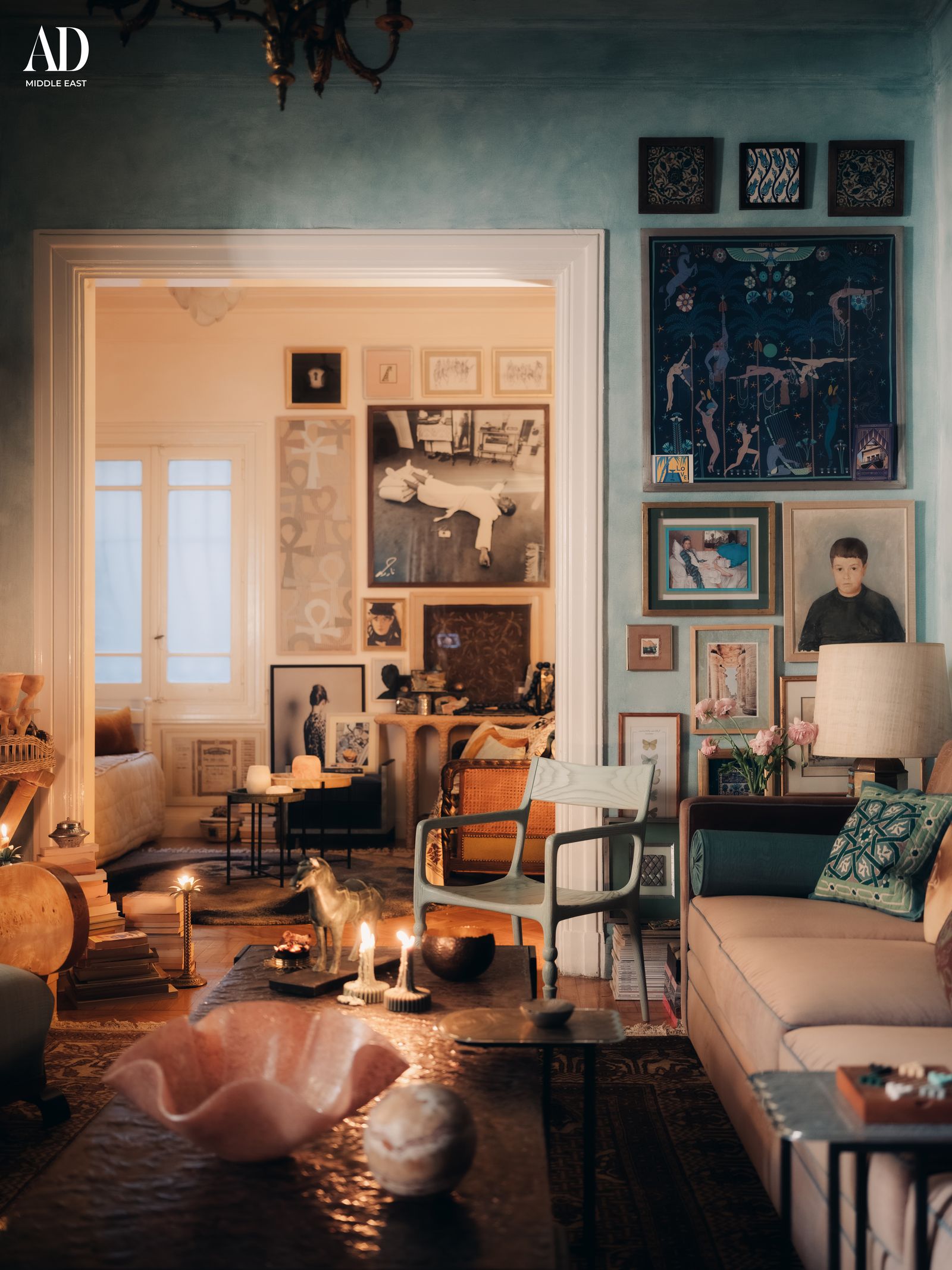 Image may contain Home Decor Architecture Building Furniture Indoors Living Room Room Couch Table and Coffee Table